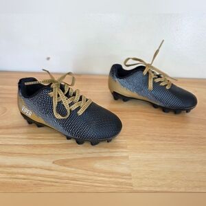 DSG Speed Viper Soccer Cleats Black & Gold Toddler Size 9